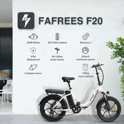 FAFREES F20 Folding Electric Bike-Vostro Cycles