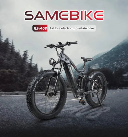 SAMEBIKE RS-A08 Mountain Electric Bike-Vostro Cycles